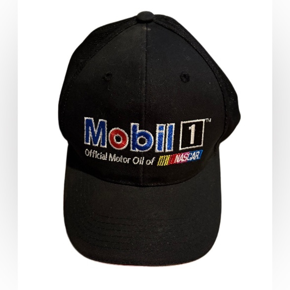 Nascar Black Cap with Colorful Logo